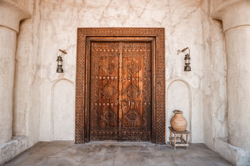 Rustic Wooden Door