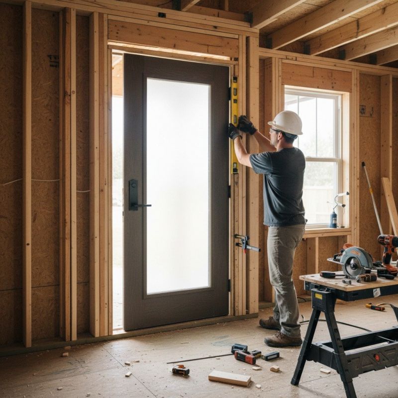 Front Door Installation detail